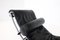 Lounge Chair LC4 in Black Leather attributed to Le Corbusier for Cassina, Italy, 1960s 7