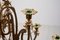 Antique Swedish Chandelier in Bronze, Image 8