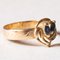 Vintage 18k Gold Topaz Ring, 1960s 9