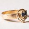 Vintage 18k Gold Topaz Ring, 1960s, Image 9