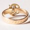 Vintage 18k Gold Topaz Ring, 1960s, Image 7