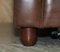 Mortimer Sofabed in Brown Leather by Laura Ashley for Heritage 7