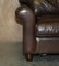 Mortimer Sofabed in Brown Leather by Laura Ashley for Heritage 6