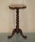 Victorian Burr Walnut Tripod Side Tables, 1860s, Set of 2 14