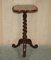 Victorian Burr Walnut Tripod Side Tables, 1860s, Set of 2 7