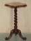 Victorian Burr Walnut Tripod Side Tables, 1860s, Set of 2, Image 13