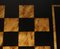 Vintage Burr Walnut & Hardwood Military Campaign Chessboard Coffee Table, Image 12