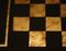 Vintage Burr Walnut & Hardwood Military Campaign Chessboard Coffee Table, Image 13