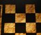Vintage Burr Walnut & Hardwood Military Campaign Chessboard Coffee Table 11