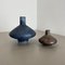 Bunte Studio Vasen aus Keramik von Otto Keramik, Deutschland, 1970er, 3er Set 3