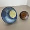 Colorful Ceramic Studio Pottery Vases by Otto Keramik, Germany, 1970s, Set of 3 17