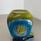 Fat Lava Green & Blue Pottery Vase by Jasba Ceramics, Germany, 1970s 14