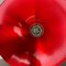 Lámpara de pared Disc en rojo de Charlotte Perriand atribuida a Honsel, alemán, años 60, Imagen 8