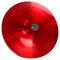 Red Disc Wall Light by Charlotte Perriand attributed to Honsel, German,y 1960s 1