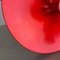 Red Disc Wall Light by Charlotte Perriand attributed to Honsel, German,y 1960s 14