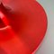 Lámpara de pared Disc en rojo de Charlotte Perriand atribuida a Honsel, alemán, años 60, Imagen 11