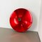 Red Disc Wall Light by Charlotte Perriand attributed to Honsel, German,y 1960s 9