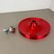 Red Disc Wall Light by Charlotte Perriand attributed to Honsel, German,y 1960s 20