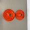 Disc Wall Lights by Charlotte Perriand attributed to Honsel, Germany, 1970s, Set of 2 3