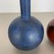 Fat Lava Pottery Vases attributed to Ruscha, Germany, 1960s, Set of 2 9