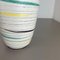 Vaso Fat Lava in ceramica colorata attribuito a Bay Ceramics, Germania, anni '60, Immagine 10
