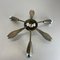 Italian Brass Theatre Wall Ceiling Light by Gio Ponti in the style of Stilnovo, Italy, 1950s 19