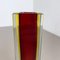 Large Red Murano Glass Sommerso Cube Vase by Flavio Poli, Italy, 1970s 12