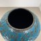 Fat Lava Blue Floor Vase from Scheurich, Germany Wgp, 1970s, Image 13