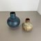 Fat Lava Pottery Vases attributed to Ruscha, Germany, 1960s, Set of 2 4