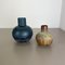 Fat Lava Pottery Vases attributed to Ruscha, Germany, 1960s, Set of 2 2