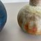 Jarrones de cerámica Fat Lava atribuidos a Ruscha, Alemania, años 60. Juego de 2, Imagen 16