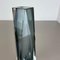 Large Grey Murano Glass Sommerso Vase attributed to Flavio Poli, Italys, 1970s 10