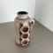 Vase Fat Lava Brutaliste en Céramique par Heinz Siery pour Carstens Tönnieshof, Allemagne, 1970s 4