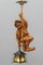Lampada a sospensione con figura di scalatore intagliato e lanterna, Germania, anni '70, Immagine 7