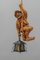 Lampada a sospensione con figura di scalatore intagliato e lanterna, Germania, anni '70, Immagine 20