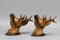 Carved Roe Deer Heads Wall Mounts, Germany, 1930s, Set of 2, Image 13