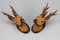 Carved Roe Deer Heads Wall Mounts, Germany, 1930s, Set of 2 8