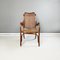 Austrian Armchair with Dark Brown Straw & Wood, 1900s 2