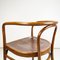 Austrian Chair in Wood with Embossed Floral Print by Thonet, 1900s 8