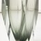 Modern Italian I Sommersi Series Vase in Grey Murano Glass, 1970s 7