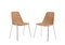 Italienische Mid-Century Stühle aus verchromtem Metall & Rattan von Campo & Graffi, 1970er, 4 . Set 6