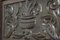 Table d'Appoint Antique en Chêne avec Panneaux Sculptés en Relief 8