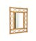 Mid-Century Italian Rectangular Wall Mirror in Bamboo and Rattan, 1960s, Image 6