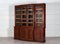 Large 19th Century English Mahogany Glazed Breakfront Bookcase, 1880s 5