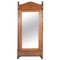 19th Century French Faux Bamboo Walnut Mirror, 1870s 1