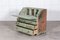 Gustavian Swedish Green Dry Scraped Secretary, 1800s, Image 3