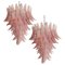 Murano Leaves Chandeliers, 1980s, Set of 2 1