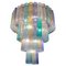 Large Multicolor Murano Chandelier by Valentina Planta 1