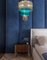 Lámparas de araña de cristal de Murano esmeralda y dorado de Valentina Planta. Juego de 2, Imagen 14