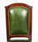 Victorian Leather Upholstered Back Dining Chairs, Set of 8 5